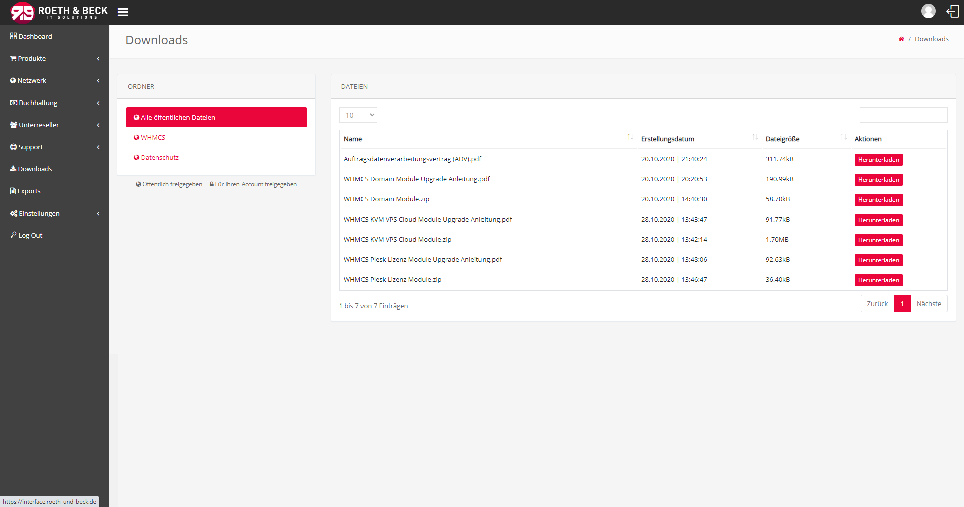 Slider Download-Center